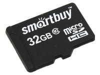 Карта памяти 32Gb - SmartBuy Micro Secure Digital HC Class 10 SB32GBSDCL10-00