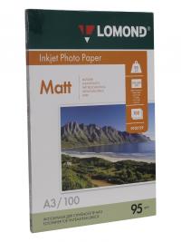 Фотобумага Lomond А3 95g/m2 матовая односторонняя 100 листов 0102129