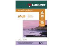 Фотобумага Lomond А3 170g/m2 матовая двухсторонняя 100 листов 0102012