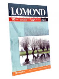Фотобумага Lomond А3+ 210g/m2 матовая двухсторонняя глянцевая 20 листов 0102027