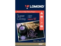 Фотобумага Lomond A6 200g/m2 Super Glossy Bright односторонняя 20 листов 1101113