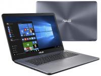 Ноутбук ASUS X705MB-BX010T 90NB0IH2-M00300 (Intel Pentium N5000 1.1 GHz/4096Mb/1000Gb/nVidia GeForce MX110 2048Mb/Wi-Fi/Cam/17.3/1600x900/Windows 10 64-bit)