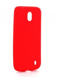 Аксессуар Чехол Nokia 1 Zibelino Soft Matte Red ZSM-NOK-1-RED