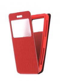 Чехол CaseGuru 5.3-5.9-inch универсальный, вертикальный Glossy Red 101953