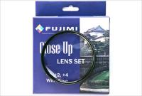 Светофильтр Fujimi Close UP Set (+1, 2, 4) 55mm - набор макролинз
