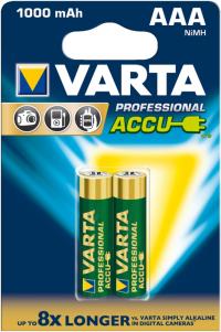 Аккумулятор AAA - Varta 1000mAh BL2 Professional (2 штуки) 5703