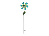 Штекер-флюгер садовый Gardman Glass Flower 92cm Green 07939