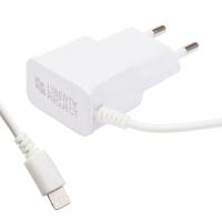 Зарядное устройство Liberty Project 2.1А Apple 8 pin White 0L-00030222