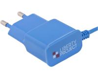 Зарядное устройство Liberty Project MicroUSB 2.1A Blue 0L-00000683