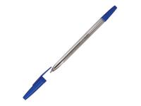 Ручка шариковая Attache Elementary Transparent-Blue 434191
