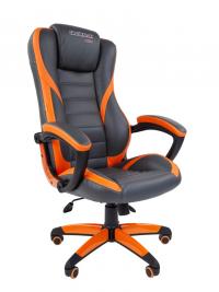 Компьютерное кресло Chairman Game 22 Grey-Orange 00-07019435