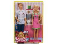 Кукла Barbie Барби и Кен шеф-повар, 30 и 32 см, FHP64