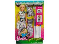 Кукла Barbie с одеждой Crayola, 29 см, FPH90
