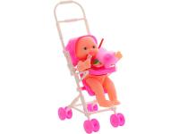 Кукла ABtoys Пупс Мой малыш с коляской и пустышкой PT-00514