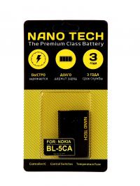 Аккумулятор Nano Tech (Аналог BL-5CA) 1110mAh для Nokia 1110