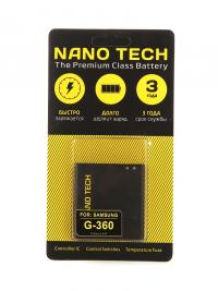 Аккумулятор Nano Tech (Аналог EB-BG360BBE) 2000mAh для Samsung SM-G360H Galaxy Core Prime