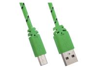 Аксессуар Liberty Project USB - Micro USB 1m Green-Blue 0L-00000949