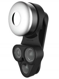 Набор линз Shiftcam Revolcam 3in1 Fisheye+Super-Wide+Macro 15x Black RC3IN1RLBK