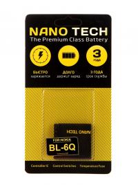 Аккумулятор Nano Tech (Аналог BL-6Q) 970 mAh для Nokia 6700
