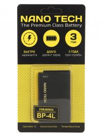 Аккумулятор Nano Tech (Аналог BP-4L) 1500 mAh для Nokia E52/E72/N97