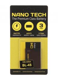 Аккумулятор Nano Tech (Аналог BL-4S) 860 mAh для Nokia 7610/X3-02/7100/3600
