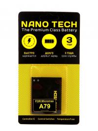 Аккумулятор Nano Tech 1400 mAh для Micromax A79