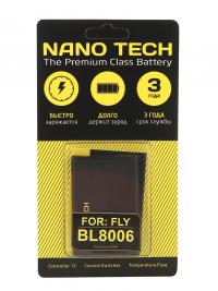Аккумулятор Nano Tech (Аналог BL 8006) 1600mAh для Fly DS133