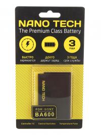Аккумулятор Nano Tech (Аналог BA-600) 1290mAh для Sony Xperia U ST25i