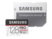 Карта памяти 128Gb - Samsung - Micro Secure Digital XC Pro Endurance UHS-I Class 10 SAM-MB-MJ128GA/RU с переходником под SD