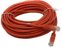 Сетевой кабель Telecom UTP cat.5e 10m Red PAT-10M_R