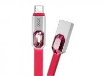 Аксессуар XO USB - MicroUSB 1.0m Red NB23