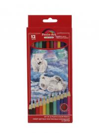 Цветные карандаши Феникс+ Fenix-Art 12шт 40037
