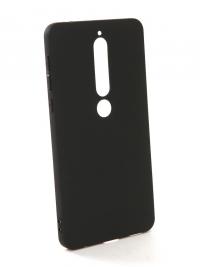 Аксессуар Чехол Pero для Nokia 6 2018 Soft Touch Black PRSTC-N618B