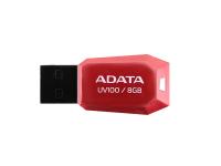 USB Flash Drive 8Gb - A-Data UV100 Classic Red AUV100-8G-RRD
