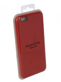 Аксессуар Чехол Innovation для APPLE iPhone 6/6S Plus Silicone Case Red 10250