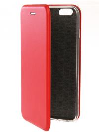 Аксессуар Чехол Innovation для APPLE iPhone 6 Plus / 6S Plus Book Silicone Red 12141