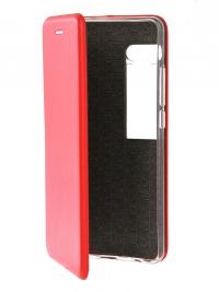 Аксессуар Чехол для Meizu Pro 7 Note Innovation Book Silicone Red 12181