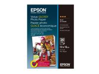 Фотобумага Epson Value Glossy Photo Paper 183g/m2 10x15cm 20 листов C13S400037