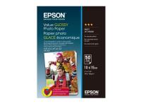 Фотобумага Epson Value Glossy Photo Paper 183g/m2 10x15cm 50 листов C13S400038