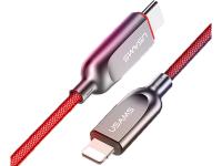 Аксессуар USAMS US-SJ194 USB Type-C - Lightning 1.2m Red