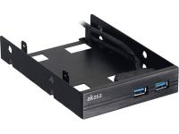 Аксессуар Адаптер SSD/HDD 2.5 - 3.5 Akasa AK-HDA-06BKV2