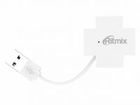 Хаб USB Ritmix CR-2404 USB 4-ports White