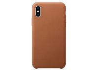 Аксессуар Чехол APPLE iPhone XS Leather Case Saddle Brown MRWP2ZM/A