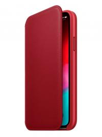 Аксессуар Чехол APPLE iPhone XS Max Leather Folio Product Red MRX32ZM/A
