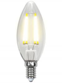 Лампочка Uniel LED-C35-6W/NW/E14/CL PLS02WH