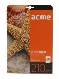 Фотобумага Acme Premium глянцевая A4 210g/m2 20 листов