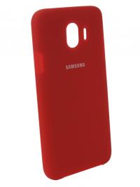 Аксессуар Чехол Innovation для Samsung Galaxy J4 2018 Silicone Red 12636