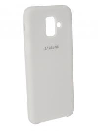 Аксессуар Чехол Innovation для Samsung Galaxy A6 2018 Silicone White 12623