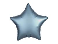 Шар фольгированный Anagram Звезда 18-inch Steel Blue Satin 3282816
