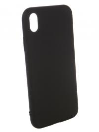 Аксессуар Чехол Gurdini Matte Silicone 0.3mm для APPLE iPhone XR 6.1 Black 906926
